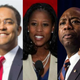 Rep.-elect Will Hurd (R-Texas); Rep.-elect Mia Love (R-Utah); Sen. Tim Scott (R-S.C.).
Hurdforcongress.com; Mark Wilson/Getty Images; Andrew Burton/Getty Images